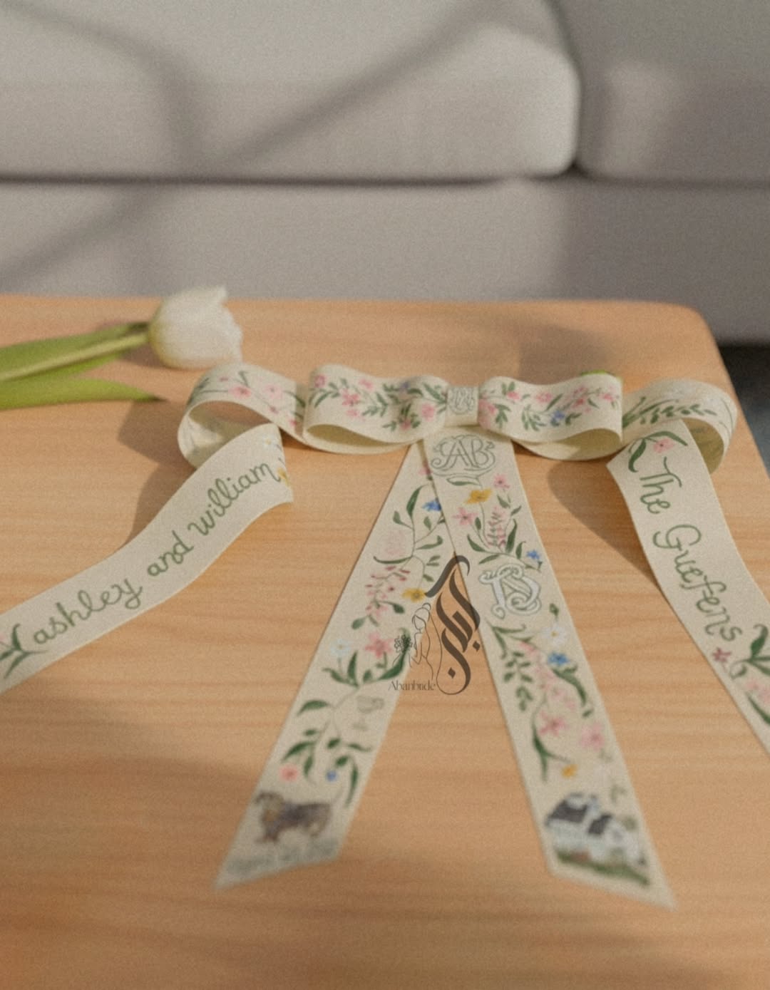 ربان دسته‌گل ۳ متری💐