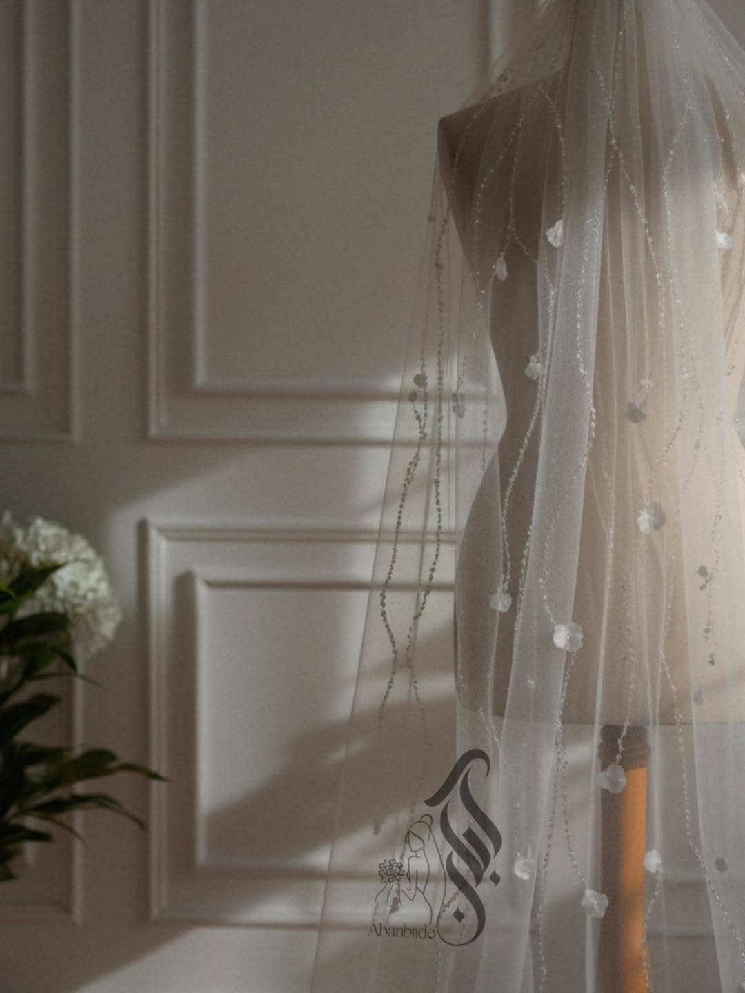 تور سر عروس عربی👰