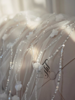 تور سر عروس عربی👰